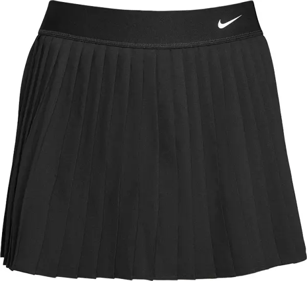 Спідниця для тенісу жіноча Nike VICTORY DRI-FIT HIGH-WAISTED чорна HV9951-010