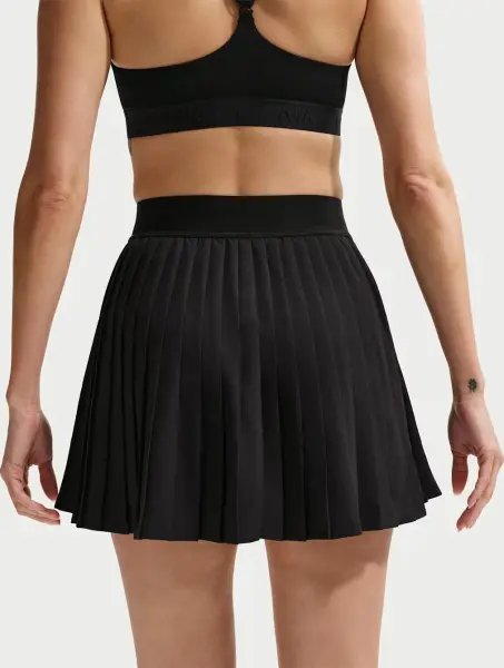 Спідниця для тенісу жіноча Nike VICTORY DRI-FIT HIGH-WAISTED чорна HV9951-010
