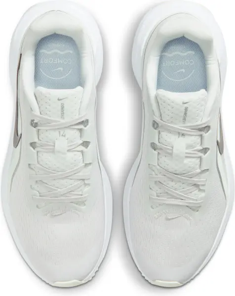 Кроссовки беговые женские Nike DOWNSHIFTER 14 бело-мятно-серебряные IB1899-103