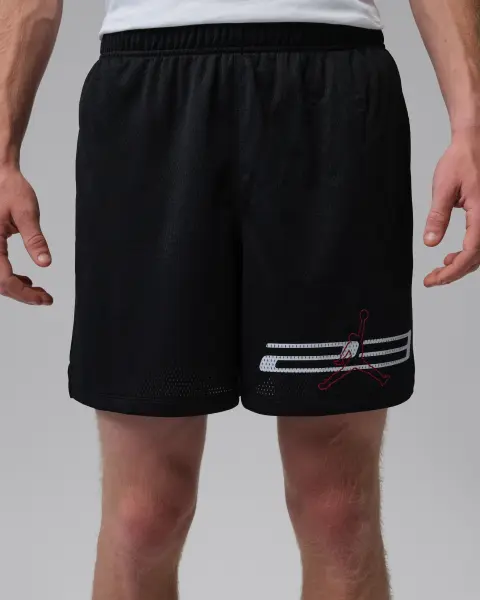 Шорты Nike JORDAN DRI-FIT MESH GRAPHIC черные IF0872-010