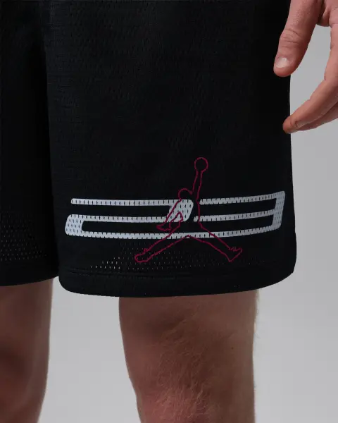 Шорты Nike JORDAN DRI-FIT MESH GRAPHIC черные IF0872-010