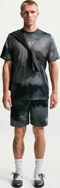 Футболка Nike ACADEMY+ DRI-FIT сіро-чорна IF2549-010