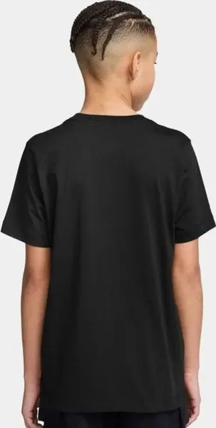 Футболка подростковая Nike SPORTSWEAR черно-серая IF5957-011