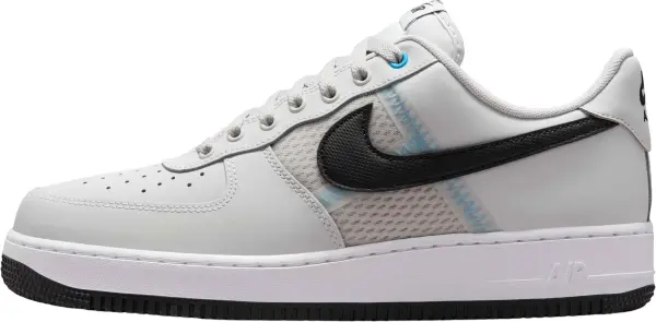 Кросівки Nike AIR FORCE 1'07 LV8 біло-чорно-блакитні IH4462-001