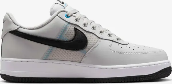 Кросівки Nike AIR FORCE 1'07 LV8 біло-чорно-блакитні IH4462-001
