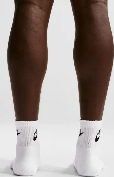 Шкарпетки Nike EVERYDAY ELEVATED ANKLE білі (3 пари) IH8523-901