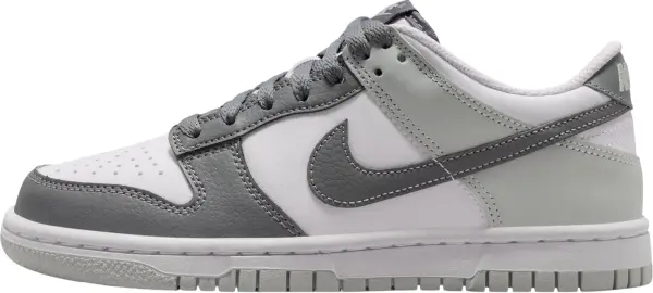 Кросівки підліткові Nike DUNK LOW (GS) сіро-білі IQ0804-102