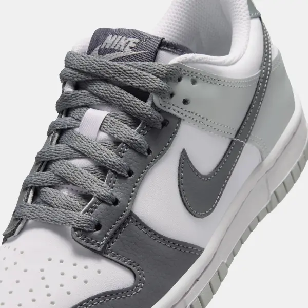 Кросівки підліткові Nike DUNK LOW (GS) сіро-білі IQ0804-102