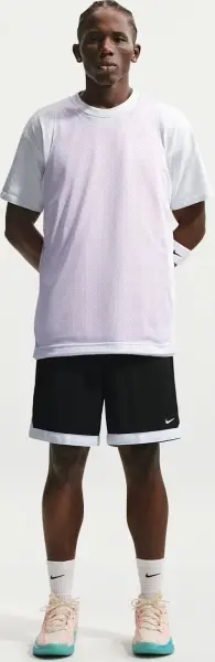 Шорти баскетбольні Nike DNA ACADEMY MEN'S DRI-FIT 20.5CM чорно-білі IQ8608-011