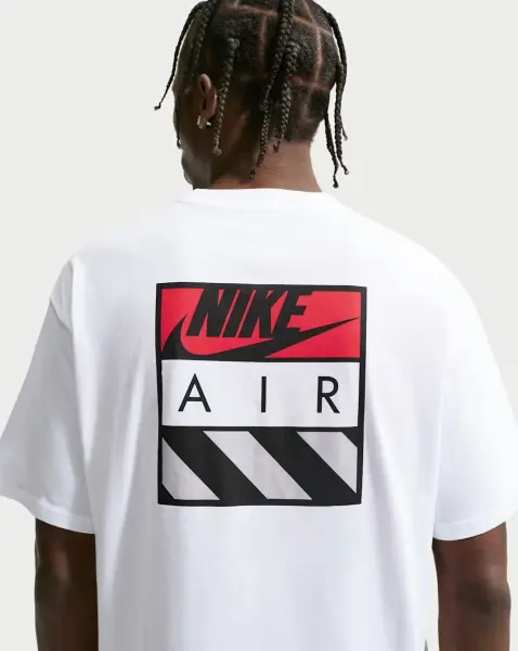 Футболка Nike AIR белая IR8021-100