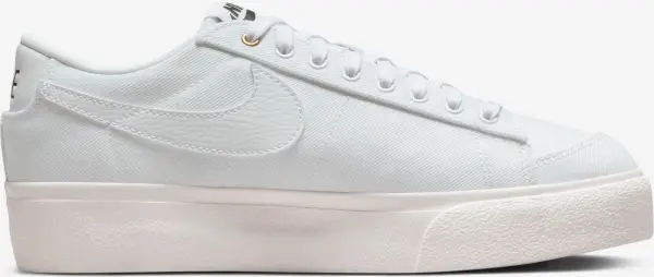 Кеди жіночі Nike BLAZER LOW PLATFORM CANVAS білі DV7475-100