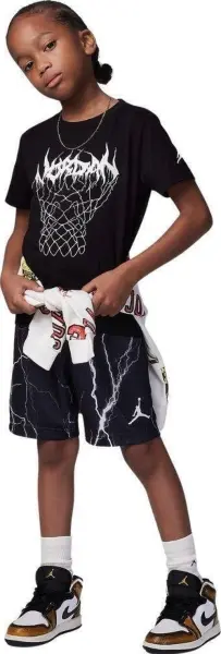 Комплект літній дитячий Nike JORDAN чорний 85C996-023