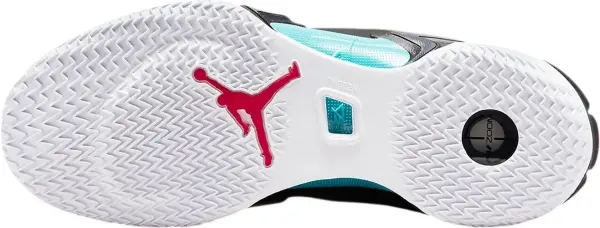 Кросівки баскетбольні Nike AIR JORDAN XXXVI LOW чорно-червоно-зелені DH0833-063