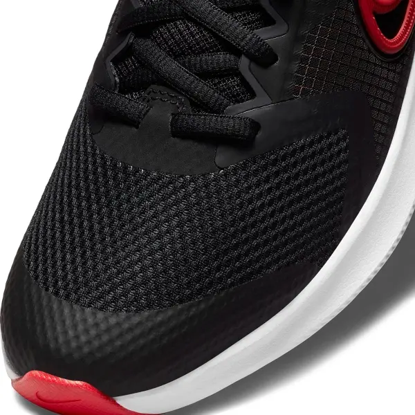 Кросівки бігові підліткові Nike DOWNSHIFTER 11 (GS) чорно-червоні CZ3949-005