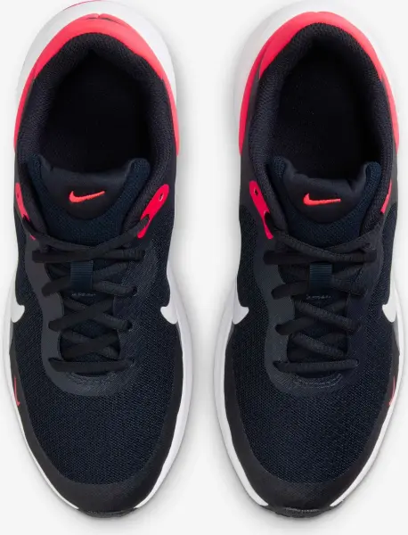 Кроссовки беговые подростковые Nike REVOLUTION 7 (GS) темно-сине-красные FB7689-400