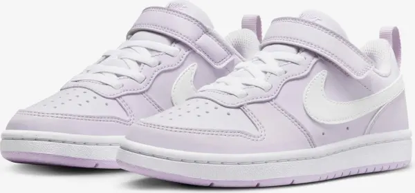 Кросівки дитячі Nike COURT BOROUGH LOW RECRAFT (PS) бузково-білі DV5457-500