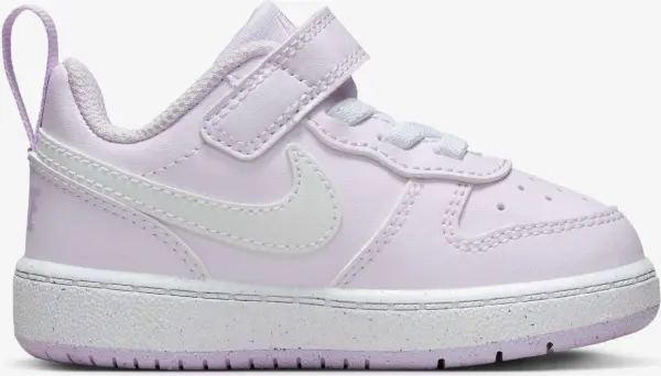 Кросівки дитячі Nike COURT BOROUGH LOW RECRAFT (TD) бузково-білі DV5458-500
