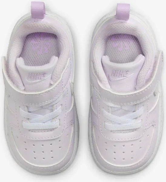 Кросівки дитячі Nike COURT BOROUGH LOW RECRAFT (TD) бузково-білі DV5458-500