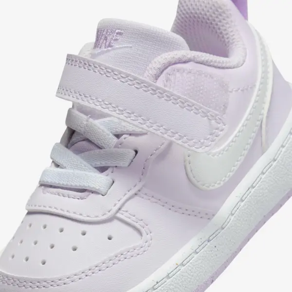 Кросівки дитячі Nike COURT BOROUGH LOW RECRAFT (TD) бузково-білі DV5458-500