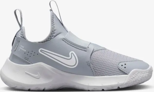 Кроссовки детские Nike FLEX RUNNER 3 (PS) серо-белые FN1449-001