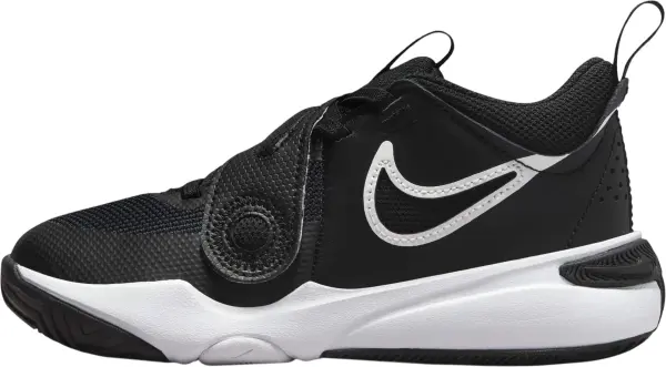 Кроссовки детские Nike TEAM HUSTLE D 11 (PS) черно-белые DV8994-002