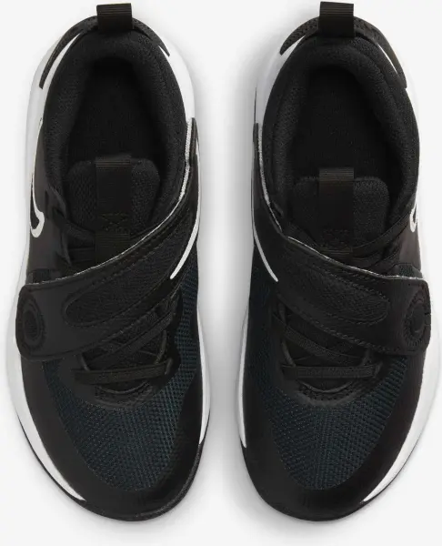Кроссовки детские Nike TEAM HUSTLE D 11 (PS) черно-белые DV8994-002