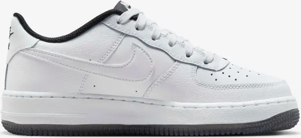 Кросівки підліткові Nike AIR FORCE 1 LV8 4 (GS) біло-чорні FQ4118-100