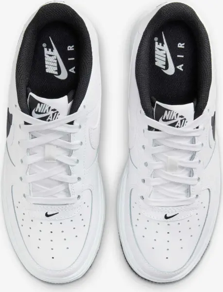 Кросівки підліткові Nike AIR FORCE 1 LV8 4 (GS) біло-чорні FQ4118-100
