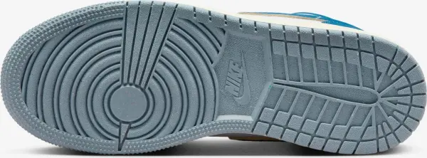 Кросівки підліткові Nike AIR JORDAN 1 LOW SE (GS) синьо-білі FN9137-141