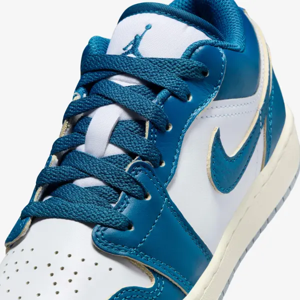 Кросівки підліткові Nike AIR JORDAN 1 LOW SE (GS) синьо-білі FN9137-141