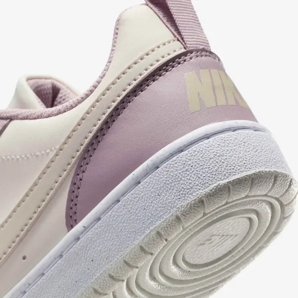 Кроссовки подростковые Nike COURT BOROUGH LOW RECRAFT (GS) бежево-светло-розовые DV5456-129