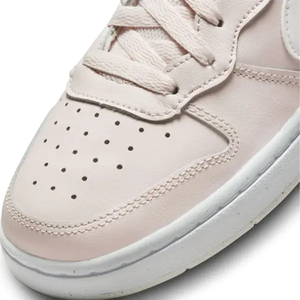 Кросівки підліткові Nike COURT BOROUGH MID 2 (GS) світло-рожево-білі CD7782-601