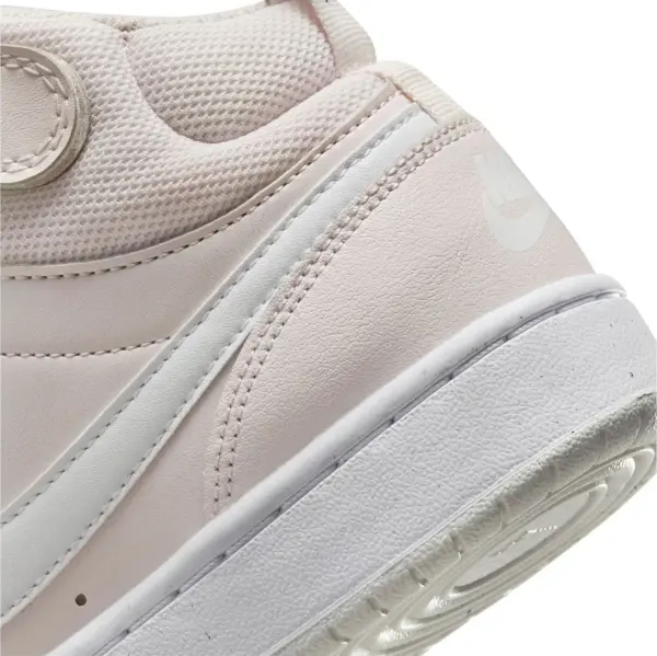Кросівки підліткові Nike COURT BOROUGH MID 2 (GS) світло-рожево-білі CD7782-601