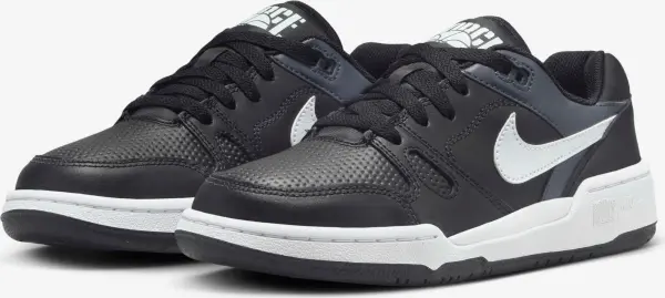 Кросівки підліткові Nike FULL FORCE LOW (GS) чорно-сіро-білі FV5929-001