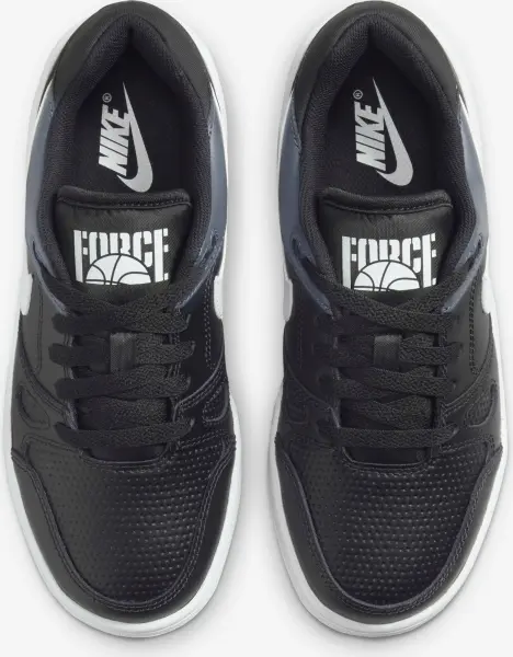 Кросівки підліткові Nike FULL FORCE LOW (GS) чорно-сіро-білі FV5929-001