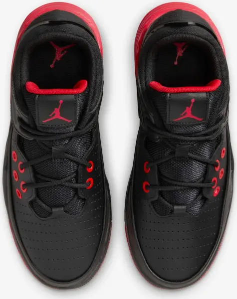 Кросівки підліткові Nike JORDAN MAX AURA 5 (GS) чорно-червоні DZ4352-006