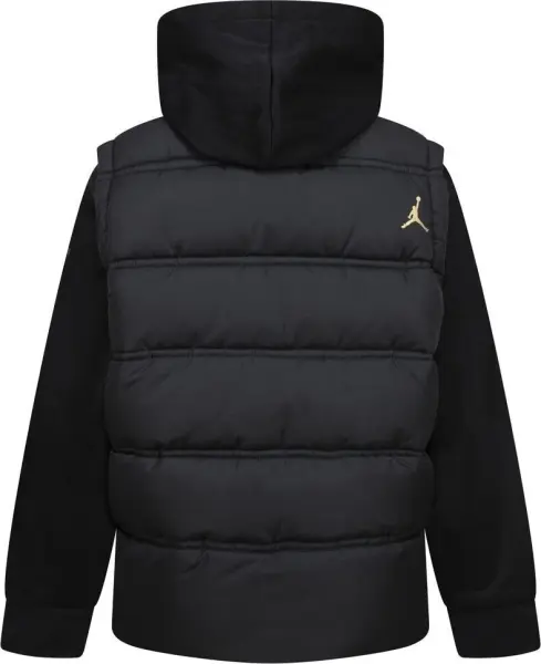 Куртка подростковая Nike JORDAN 2 FER черно-золотая 95D191-K5X