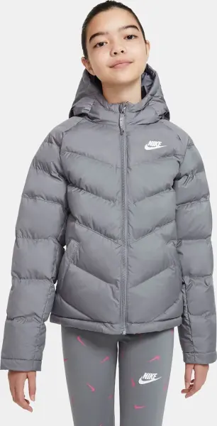 Куртка підліткова Nike SPORTSWEAR SYNTHETIC FILL сіра CU9157-084