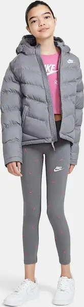 Куртка підліткова Nike SPORTSWEAR SYNTHETIC FILL сіра CU9157-084