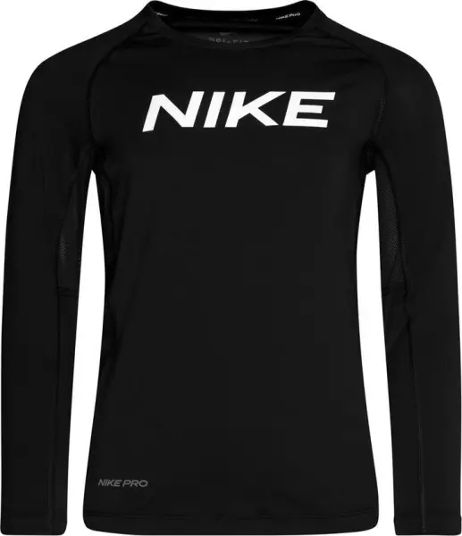 Лонгслів підлітковий Nike PRO TRAINING чорний CJ7711-010