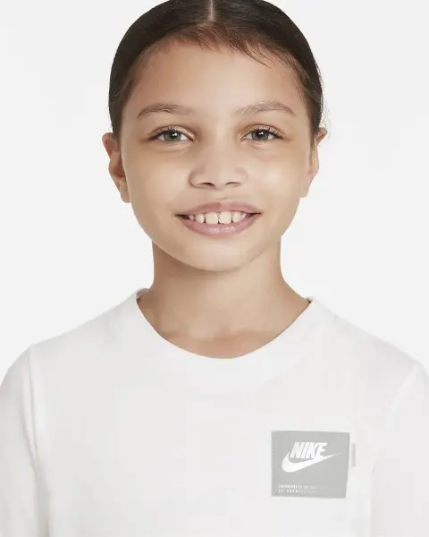 Лонгслив подростковый Nike SPORTSWEAR белый DM3456-100