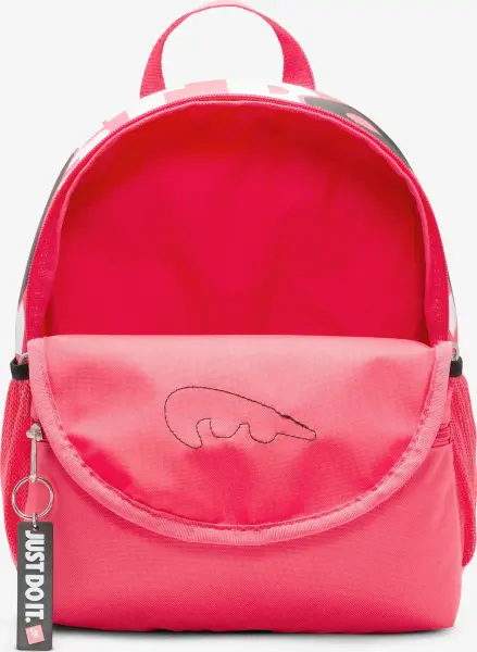 Рюкзак підлітковий Nike BRASILIA JDI MINI BACKPACK SWOOSHY рожево-білий FZ7259-629