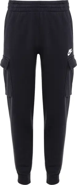 Спортивні штани підліткові Nike SPORTSWEAR CLUB FLEECE CARGO чорні FD3012-010