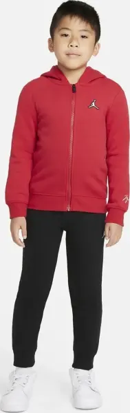 Спортивный костюм детский Nike ESSENTIALS FLEECE красно-черный 85A744-023