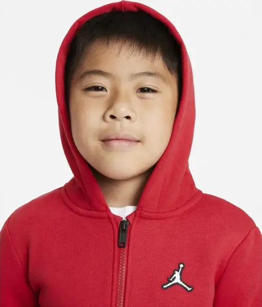 Спортивный костюм детский Nike ESSENTIALS FLEECE красно-черный 85A744-023