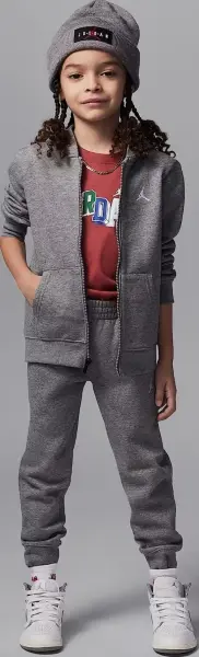 Спортивний костюм дитячий Nike JORDAN BROOKLYN сірий 85D325-GEH