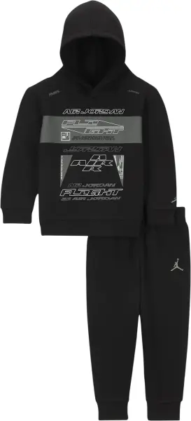 Спортивний костюм дитячий Nike JORDAN FLIGHT чорний 85D322-023
