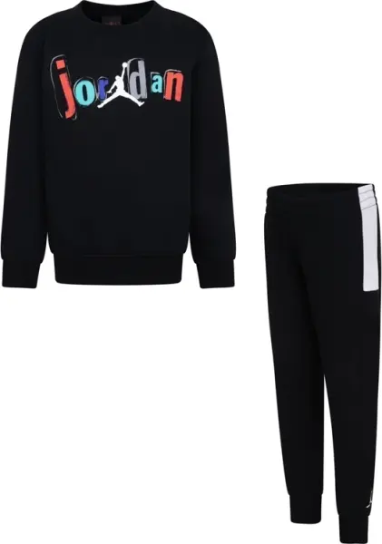 Спортивний костюм дитячий Nike JORDAN JUMPMAN чорно-білий 85D427-023