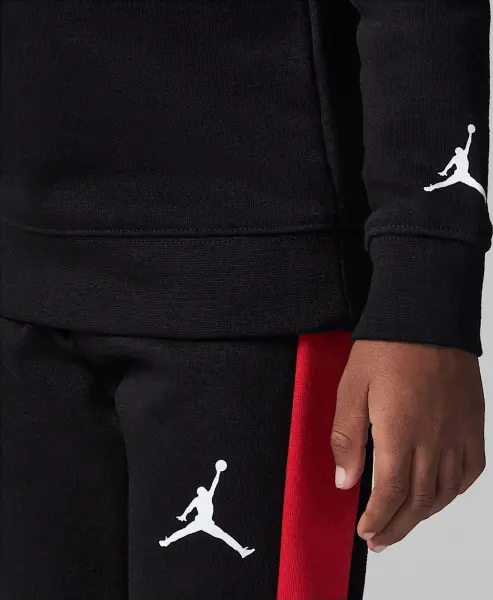 Спортивний костюм дитячий Nike JORDAN MVP STATEMENT чорно-червоний 85B725-023