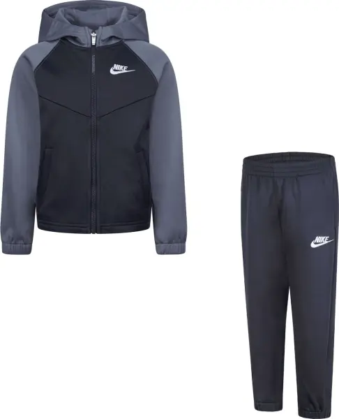 Спортивный костюм детский Nike LIFESTYLE ESSENTIALS серо-темно-серый 86L144-693